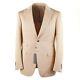 NWT $2195 CANALI Slim-Fit Herringbone Cotton Suit with Peak Lapels 40 R (Eu 50)