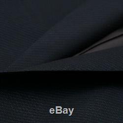 NWT $2195 CANALI Slim-Fit Navy Blue Twill Stripe Wool Suit 40 R (Eu 50)
