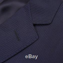 NWT $2395 CANALI 1934 3-Piece Navy Stripe Wool Slim-Fit Suit 42 R (Eu 52)