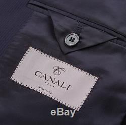 NWT $2395 CANALI 1934 3-Piece Navy Stripe Wool Slim-Fit Suit 42 R (Eu 52)