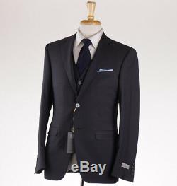 NWT $2395 CANALI 1934 Slim-Fit Solid Gray Three-Piece Wool Suit 44 R (fits 42)