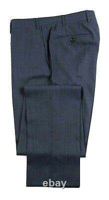 NWT $2995 CANALI 1934 Exclusive Woven Blue Stripe Super 150's Suit Slim Fit 40 R