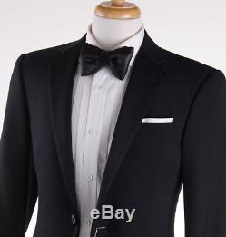 NWT $2995 RALPH LAUREN PURPLE LABEL Black Wool Tuxedo Slim-Fit 36 R Suit
