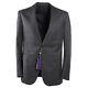 NWT $2995 RALPH LAUREN PURPLE LABEL Slim-Fit'Nigel' Gray Check Wool Suit 40 R