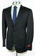 NWT $3895 ISAIA Gregory Black Stripe Super 130's Wool Suit 42 R (52 Eu) Slim Fit