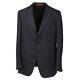NWT $3895 ISAIA Slim-Fit Charcoal Gray Woven'Tonic 2-Ply' Wool Suit 46 R