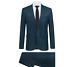 NWT$895 HUGO BOSS Extra Slim Fit Two Button Notch Lapel Wool Suit Dark Green 38R
