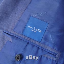 NWT $9450 KITON Slim-Fit Sky Blue Lightweight 100% Cashmere Suit 40 R (Eu 50)