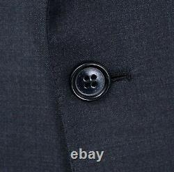 NWT BRIONI Colosseo Charcoal Super 160's Wool 2 Btn Slim Fit Suit 50 R (EU 60)