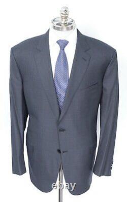 NWT BRIONI Colosseo Charcoal Super 160's Wool 2 Btn Slim Fit Suit 54 R (EU 64)
