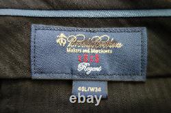 NWT Brooks Brothers 1818 Regent Fit Black Pinstripe Wool Suit 40L MSRP $1298