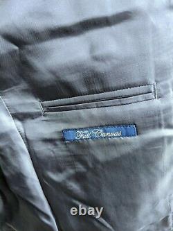 NWT Brooks Brothers Brookscool Wool Regent Fit Men's Suit Gray Plaid Sz 40L 34W