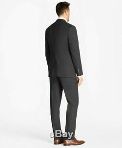 NWT Brooks Brothers Regent Fit Brookscool Wool Suit Black Size 42R 44R 46R
