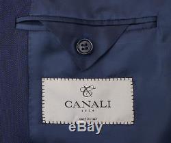 NWT CANALI 1934 Blue Wool 2 Button Slim Fit Suit Size 54/44 R Drop 8 $1795