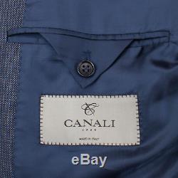 NWT CANALI 1934 Blue Wool 2 Button Slim/Trim Fit Suit Drop 7 Size 52/42 L $2095