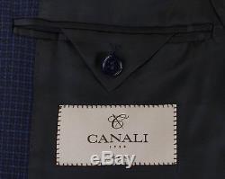 NWT CANALI 1934 Blue Wool Slim/Trim Fit 2 Button Suit Size 50/40 R Drop 7 $1795