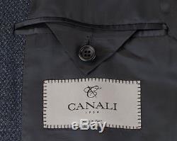 NWT CANALI 1934 Charcoal Gray Birdseye Wool 2 Button Slim Fit Suit 48/38 R $1895