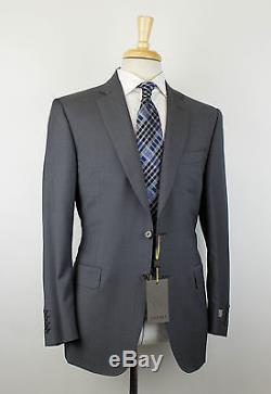 NWT CANALI 1934 Gray Wool 2 Button Slim Fit Suit Size 52/42 S Drop 8 $1795