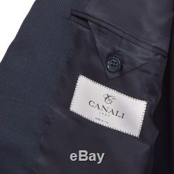 NWT CANALI 1934 Navy Wool 3Pc Slim Fit 1Btn Cutaway Suit 56 8R 46 fits 44 R
