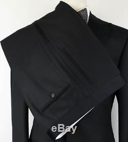 NWT CANALI Black Wool Slim/Trim Fit Peak Lapels Tuxedo Suit 50/40 L Drop 7 $1895