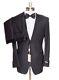 NWT CANALI Water Resistant Wool Slim-Fit 2Btn Tuxedo Suit 52 8R 42 R C14728/49