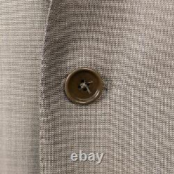 NWT CARUSO Tan Wool 3 Roll 2 Button Slim/Trim Fit Suit 58/48 R Drop 7