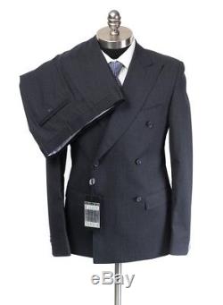 NWT CORNELIANI CC COLLECTION Unconstructed Double Breasted Slim Fit Suit 50 40 R