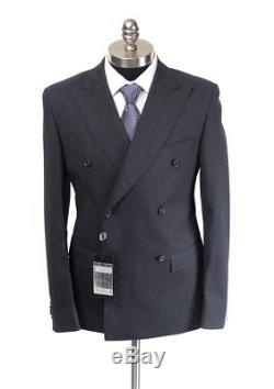 NWT CORNELIANI CC COLLECTION Unconstructed Double Breasted Slim Fit Suit 50 40 R