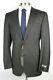 NWT Canali 1934 Brown Pin dot Year Round Wool Flat Front Suit 44 R Slim Fit 54EU