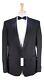 NWT New VERSACE Collection Black Peak Lapel Tuxedo Dinner Slim Fit Suit 42R