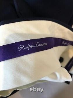 NWT Ralph Lauren Purple Label RLPL DRAKE Navy Suit RARE 38R 48R Custom Fit