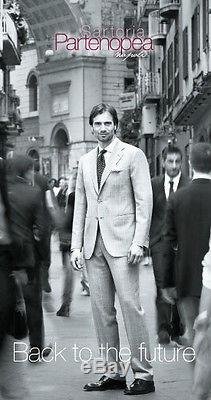 NWT SARTORIA PARTENOPEA Napoli Slim Fit Wool Suit 42 (52) Handmade in Italy