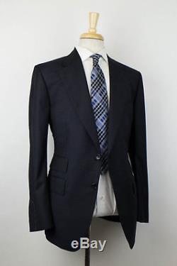 NWT TOM FORD Blue Wool 2 Button Slim/Trim Fit Suit 52/42 R Drop 7 Fit A $5595