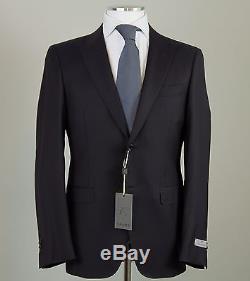New $1995 Canali 1934 Peak Lapel Slim Fit Brown Wool Suit Size 40 (50 EU) NWT