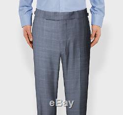 New 2017 TOM FORD Gray 3pcs Suit Lightweight Wool Slim-Fit 38 R US/48 IT $5450