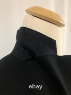 New Armani Collezioni G-Line Solid Black Slim-Fit Suit Size 48R/38R $1695.00