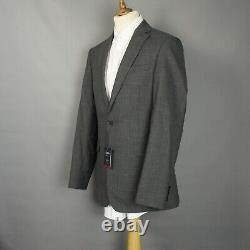 New! Charles Tyrwhitt 38 Long Grey Slim Fit Merino Business Suit Jacket