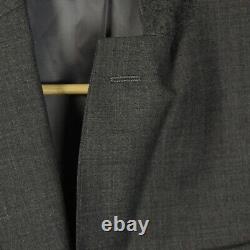 New! Charles Tyrwhitt 38 Long Grey Slim Fit Merino Business Suit Jacket