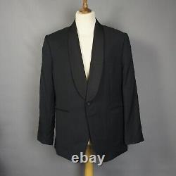 New! Charles Tyrwhitt 42 S Black Slim Fit Shawl Collar Dinner Jacket Tuxedo