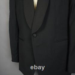 New! Charles Tyrwhitt 42 S Black Slim Fit Shawl Collar Dinner Jacket Tuxedo
