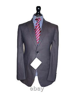 New Charles Tyrwhitt Jermyn St London Luxury Suit Micro Check Slim Fit 40r