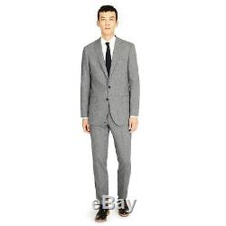 New J CREW Ludlow Slim Fit Suit Herringbone Italian 4 Season Wool 40S 31x30 or32