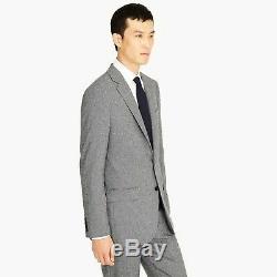 New J CREW Ludlow Slim Fit Suit Herringbone Italian 4 Season Wool 40S 31x30 or32
