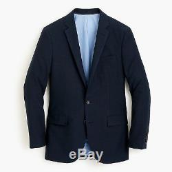 New J CREW Ludlow Slim Fit Suit in Navy Pinpoint Oxford 40R 33x32 or 36x32 $486
