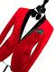 New Luxury Mens D&g Dolce & Gabbana Tuxedo Dinner Slim Fit Suit 40r W34 X L32