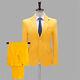 New Men Coat Business Formal Slim Fit Suit Set Party Pants Wedding Blazer 2pcs