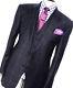 New Mens Paul Costelloe London Tartan Check Slim Fit 3 Piece Suit 46r W40 X L33