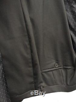New Mens Paul Smith 44R / 54 Black Suit Slim Fit 2 Button The Kensington