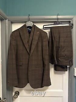 Next Men's suit bundle slim fit. 2 X Jacket And 4 X Trousers 28 and 30 waist