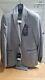 Next Mens Slim Fit Grey Textured Suit 40R W32 L BNWT Tailored, 3 Piece Suit